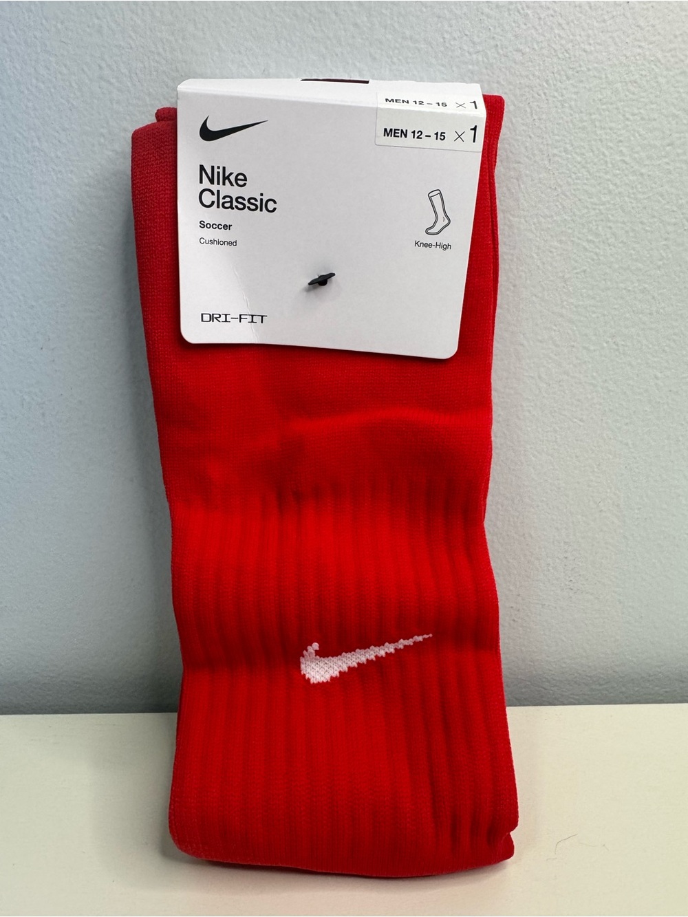 Nike Classic Dri-FIT Men’s Knee-High Soccer Socks - Red